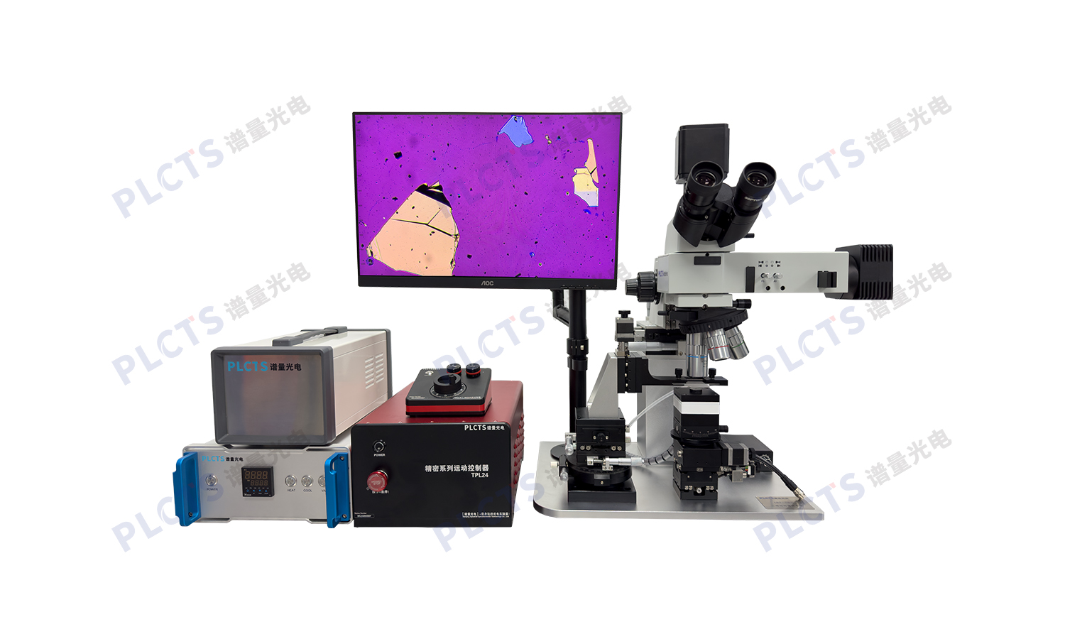 高分辨电动二维材料转移平台